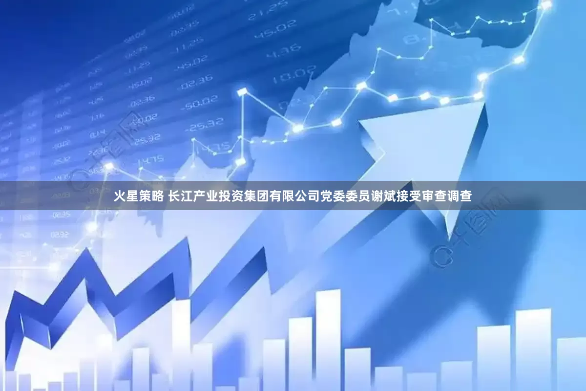 火星策略 长江产业投资集团有限公司党委委员谢斌接受审查调查
